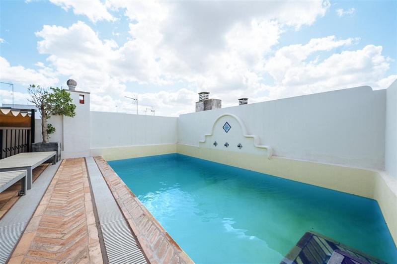 Hébergement de vacances Casa Palacio Sxviii Con Piscina En Centro Historico De Séville